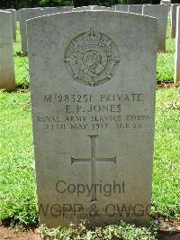 Dar Es Salaam War Cemetery - Jones, Edward Peter